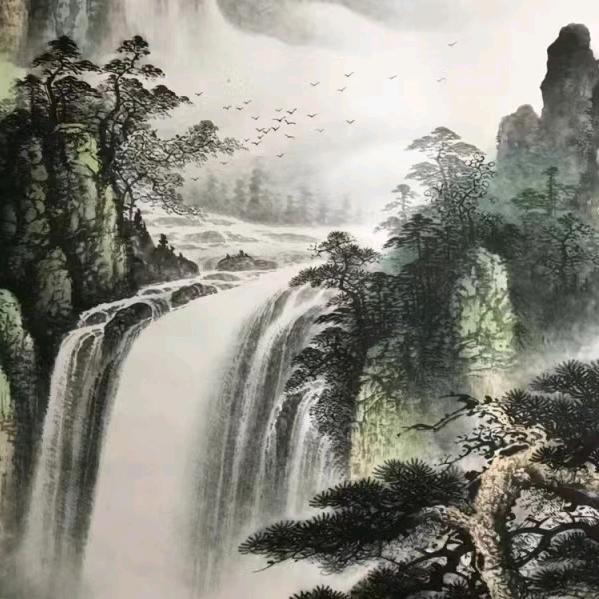 峰水相拥