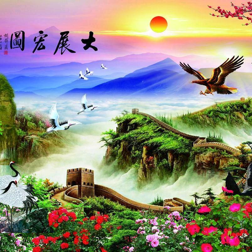 鸿运当头，财源广进。