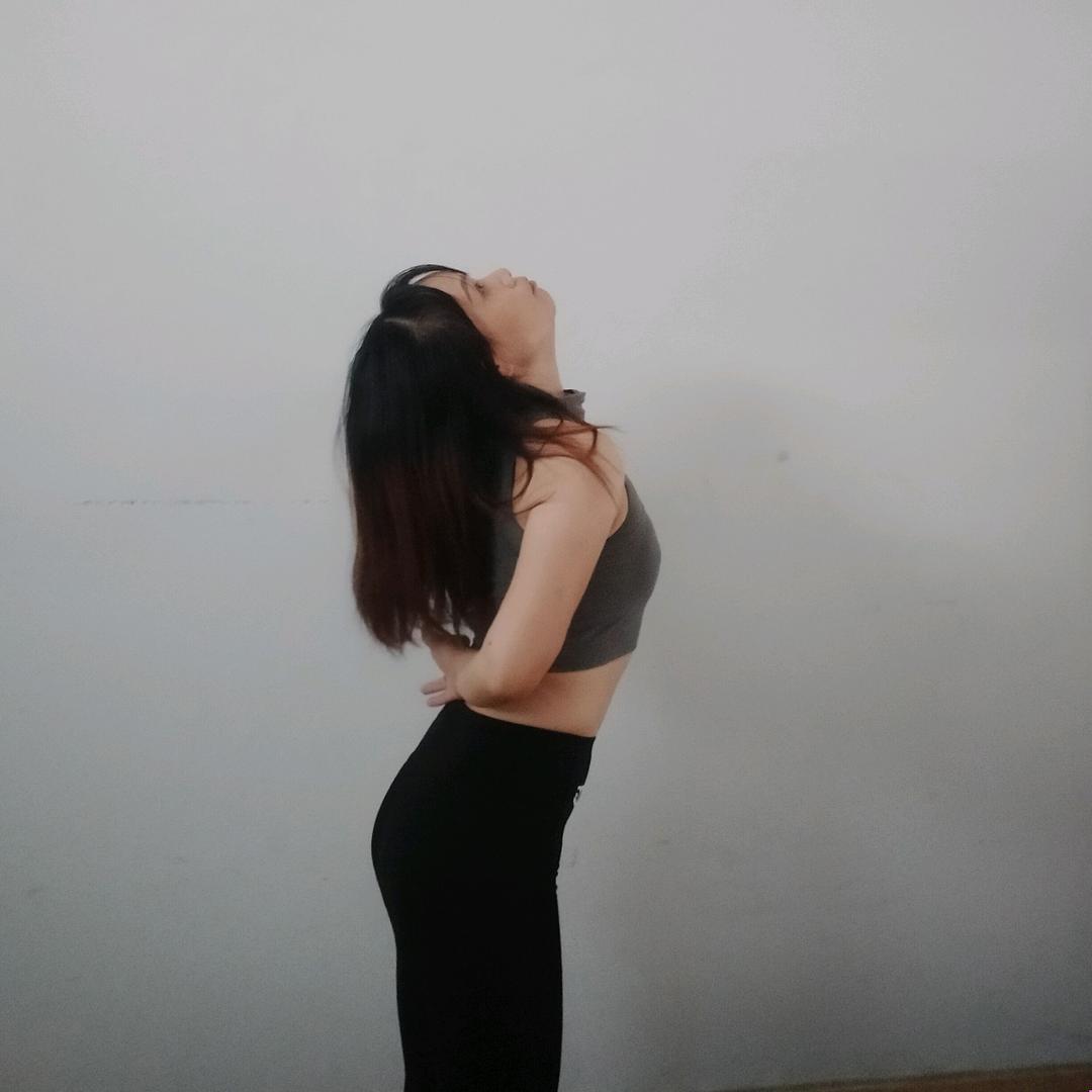 妞妞爱运动。