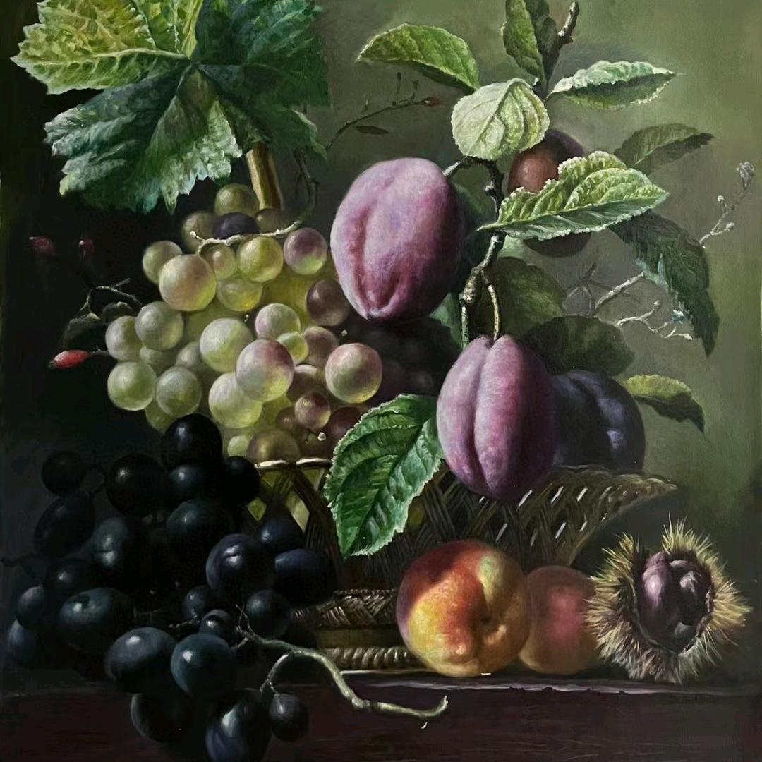 精品纯手绘油画国画