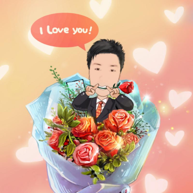 绿花！