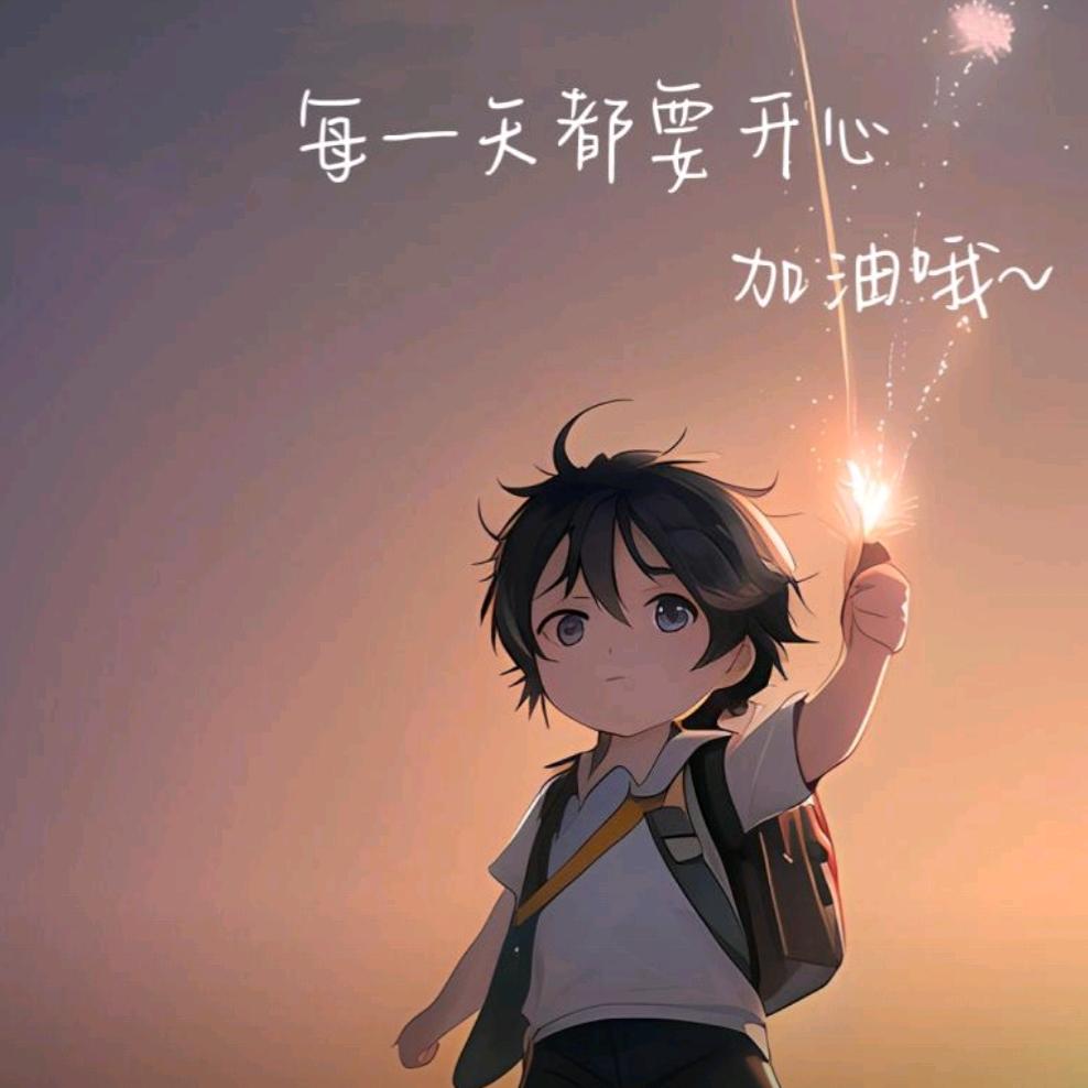 每天都要开心哦～