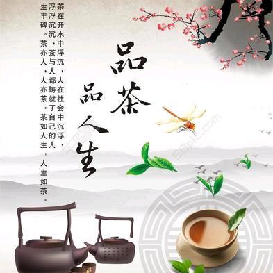 人生如茶，非淡泊无以明志