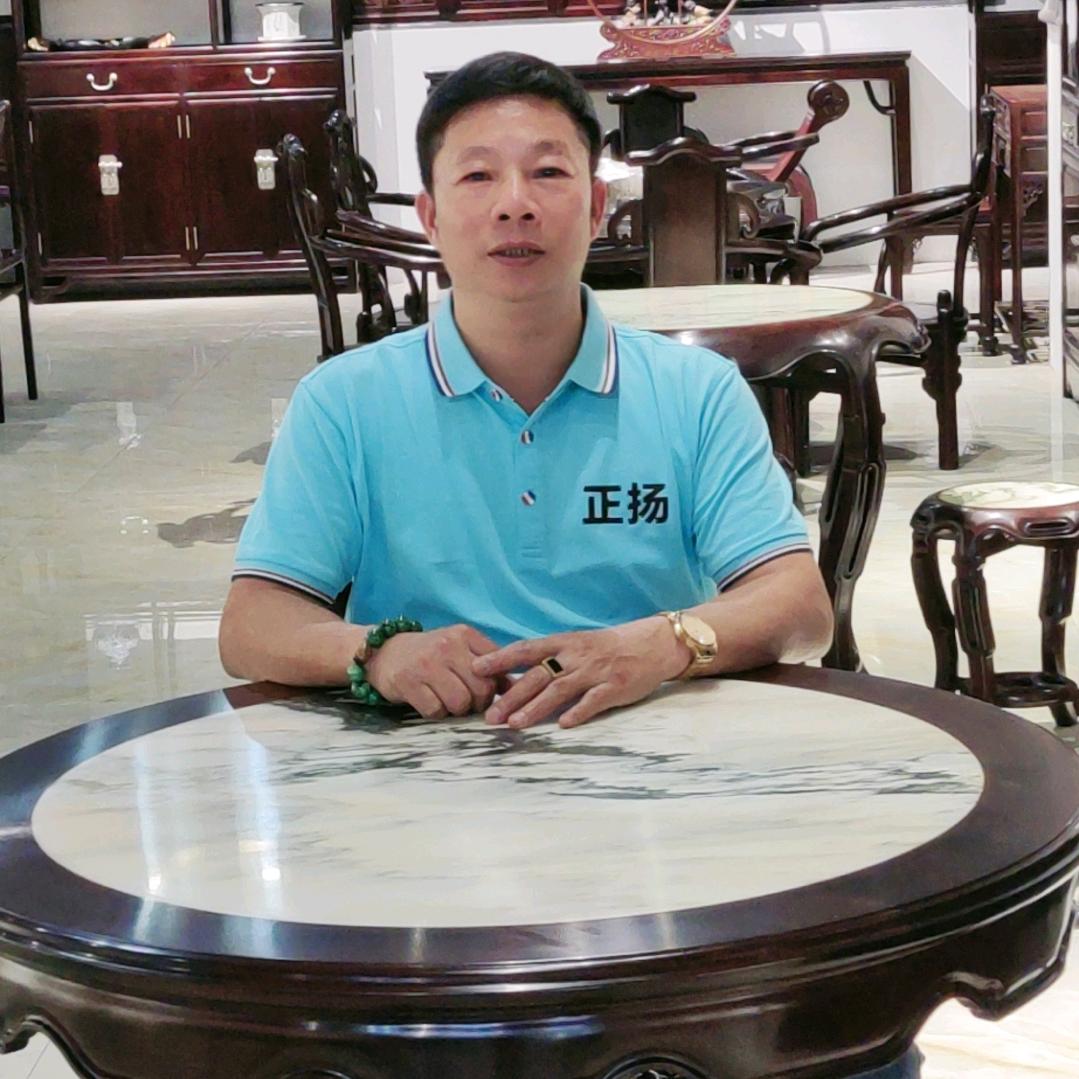 正扬家具，木镶嵌非遗传承人。