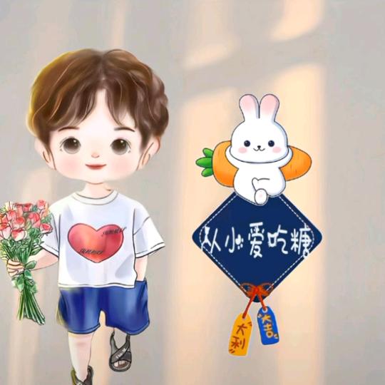 从小爱吃糖