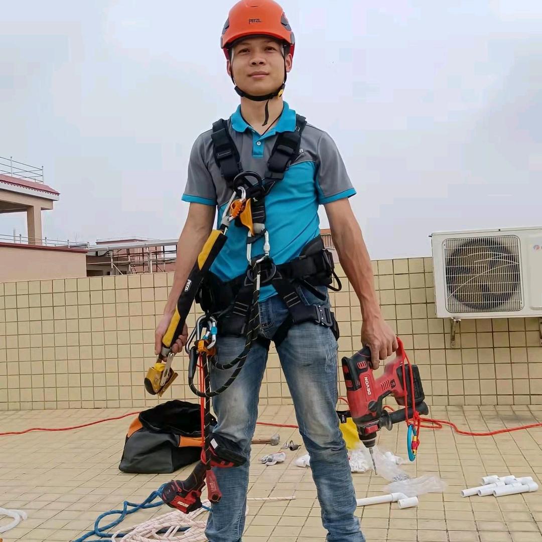 广州佛山高空作业水管安装维修