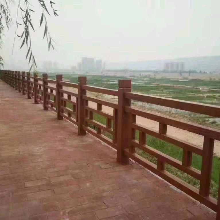 仿木护栏批发-平遥安华建材