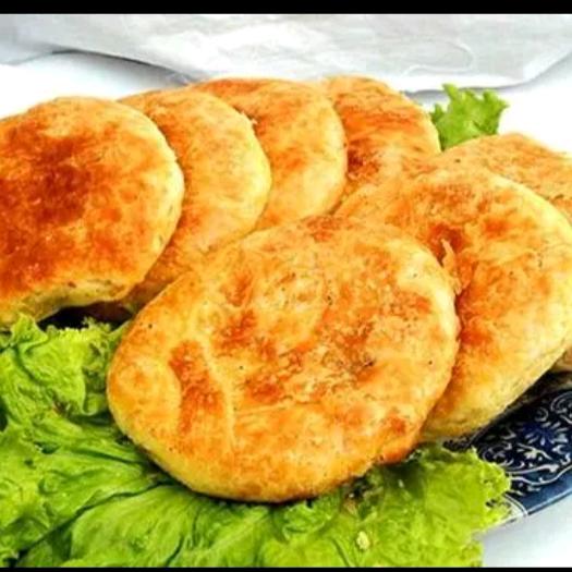 陈大姐香葱鲜肉饼，烤肉饼，烤菜盒，