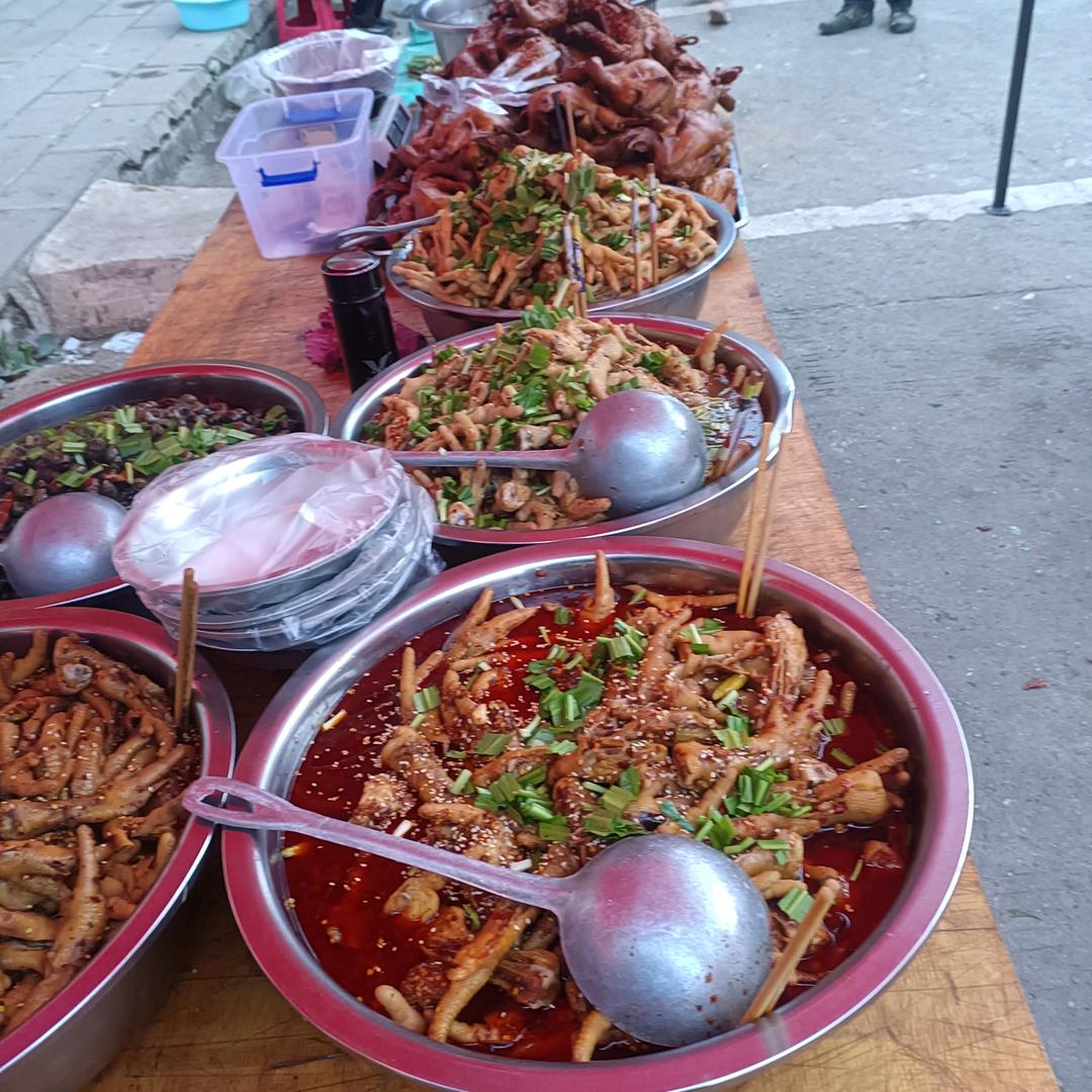 杨记卤味，泡鸡脚，长期招学徒