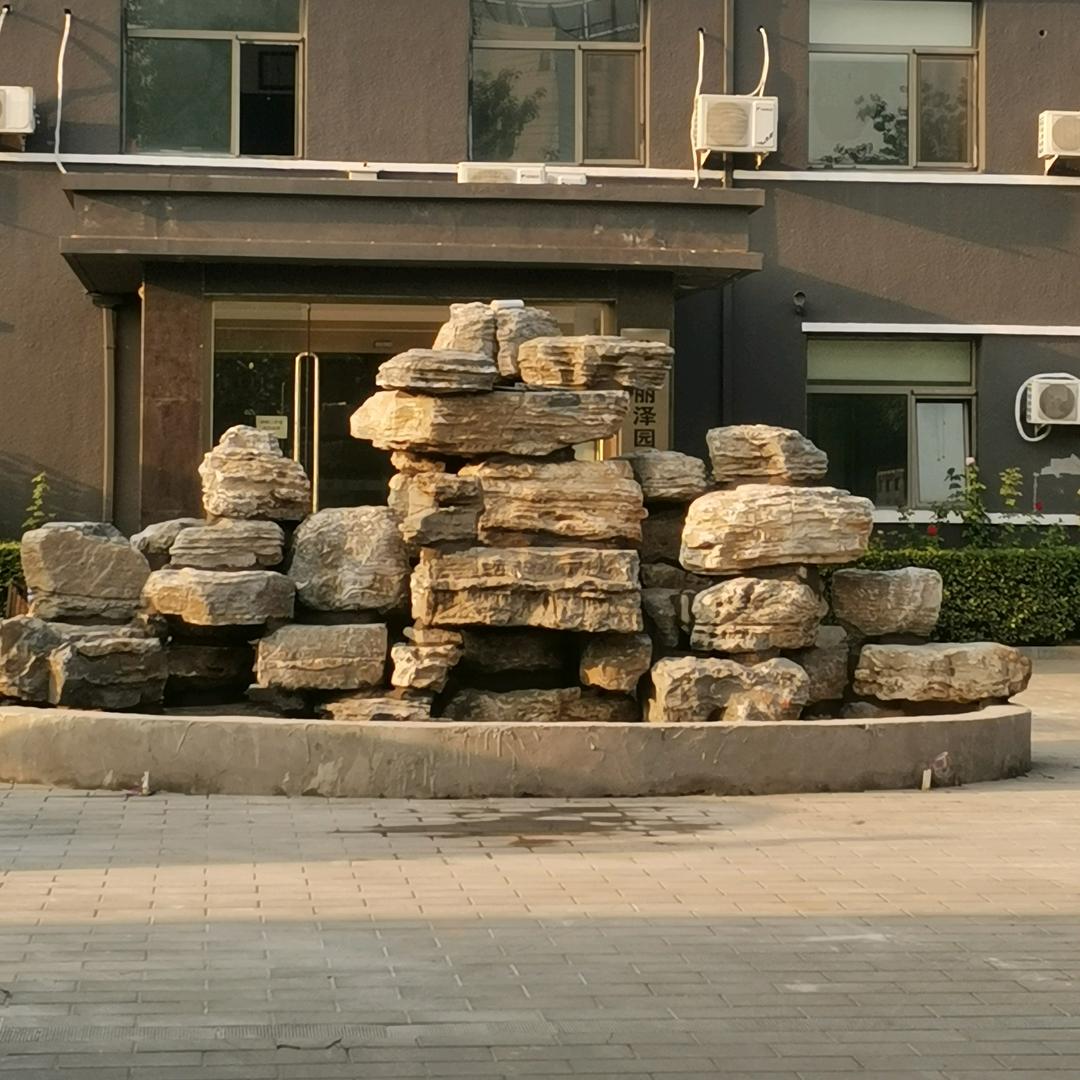 大国假山制作！