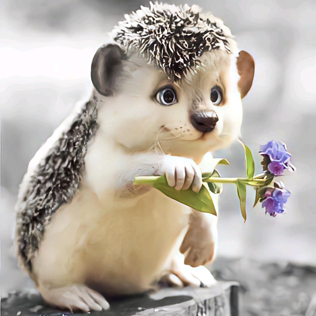 爱不饰手的微笑