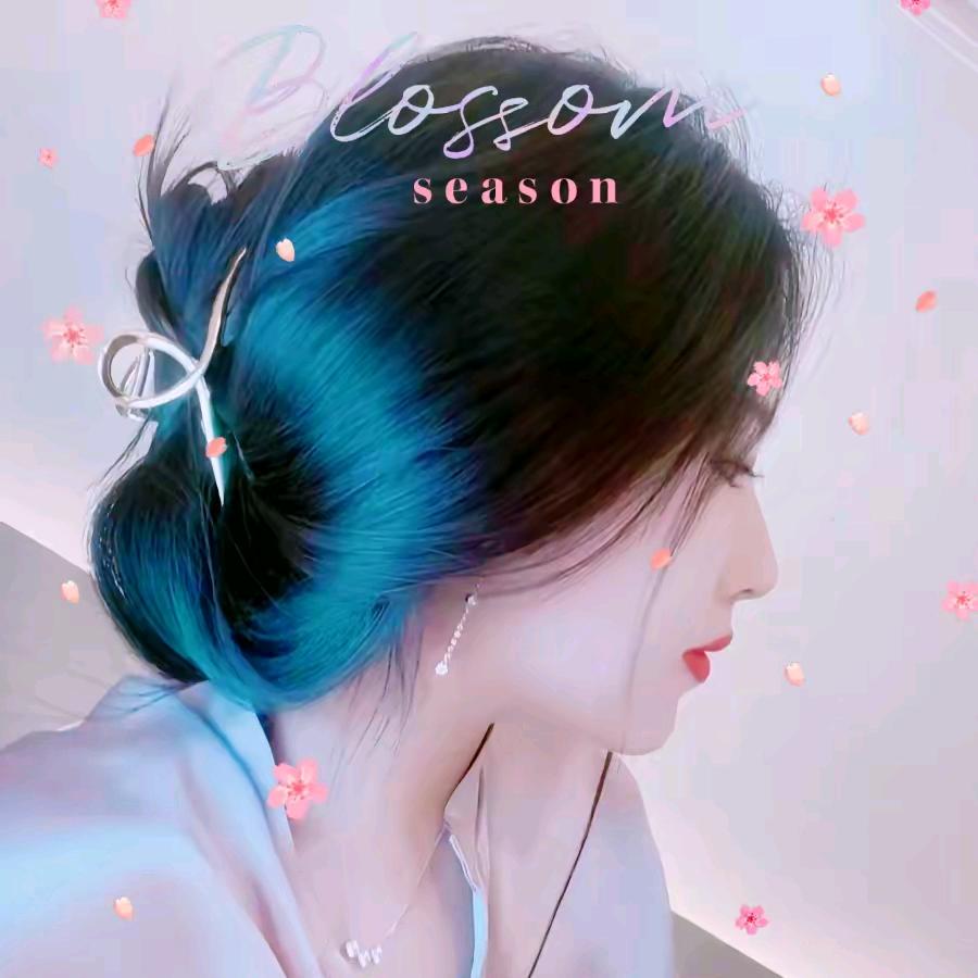 粉色烟花