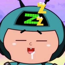 橙黄的炒饭小人