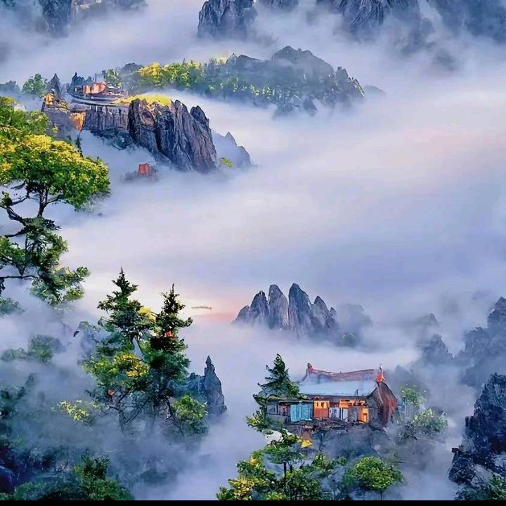 青山绿水