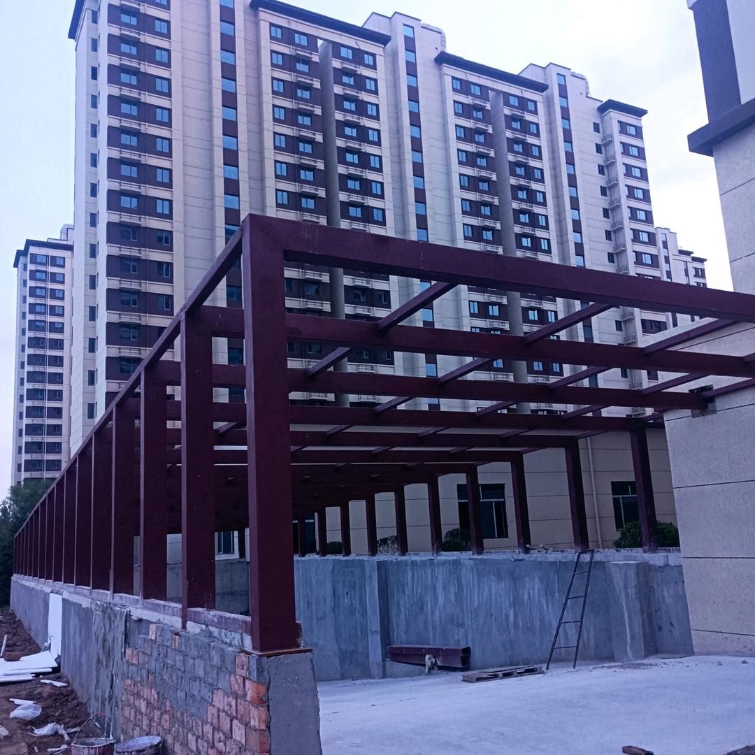 专业雨棚 玻璃安装