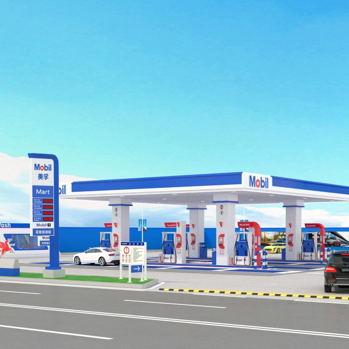 广州花地加油站—柚果