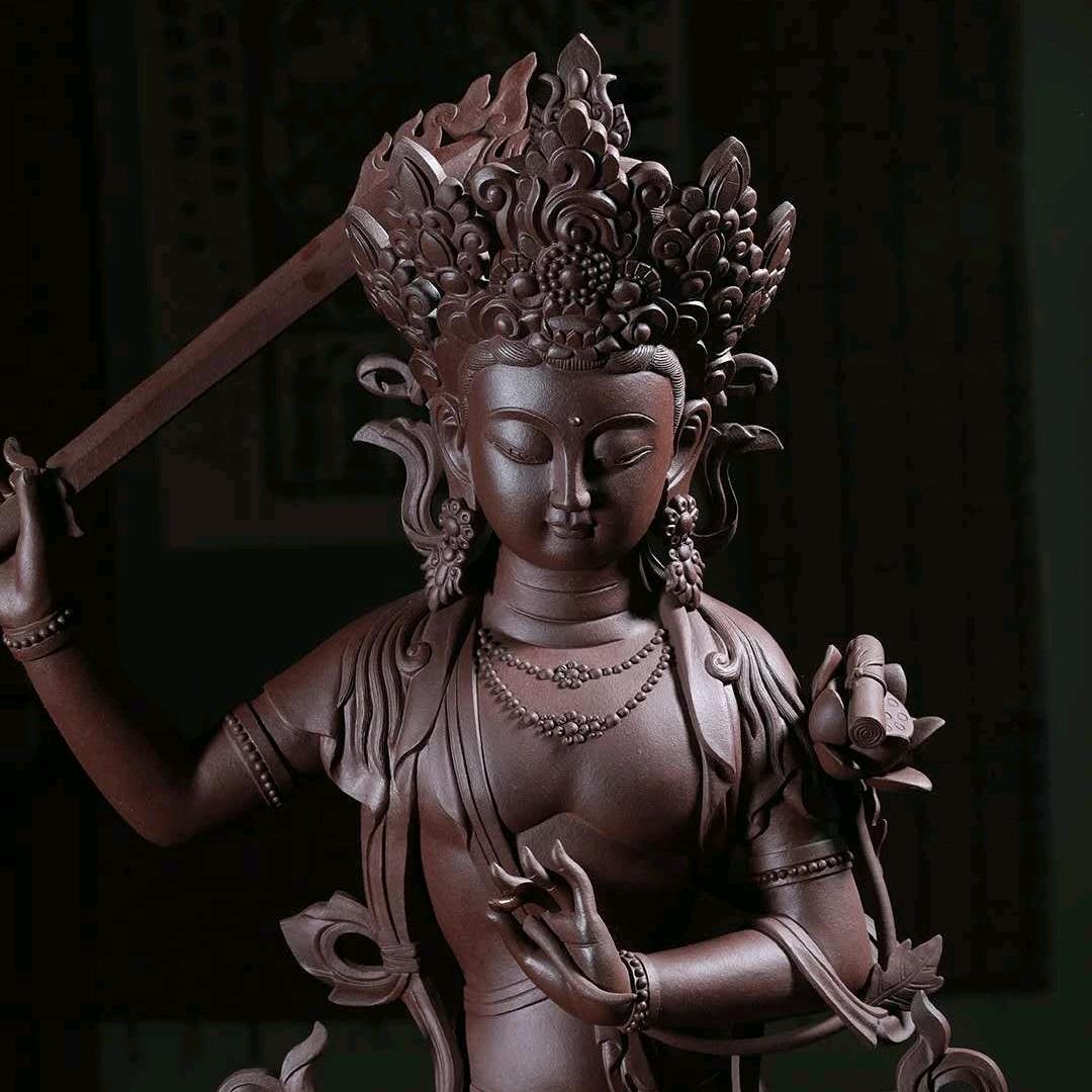曹配杰紫砂雕塑