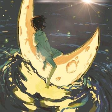 🌈月亮不会亮。