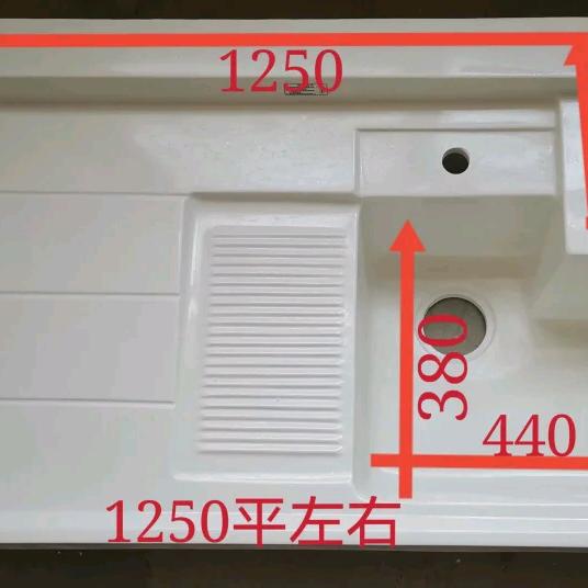 郑州洁雅石英石一体盆批发