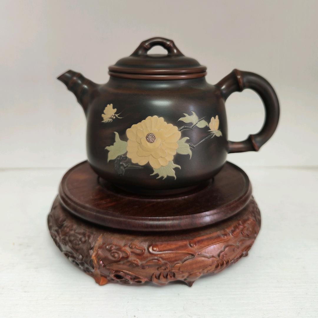 广西钦州玲玲坭兴陶茶壶