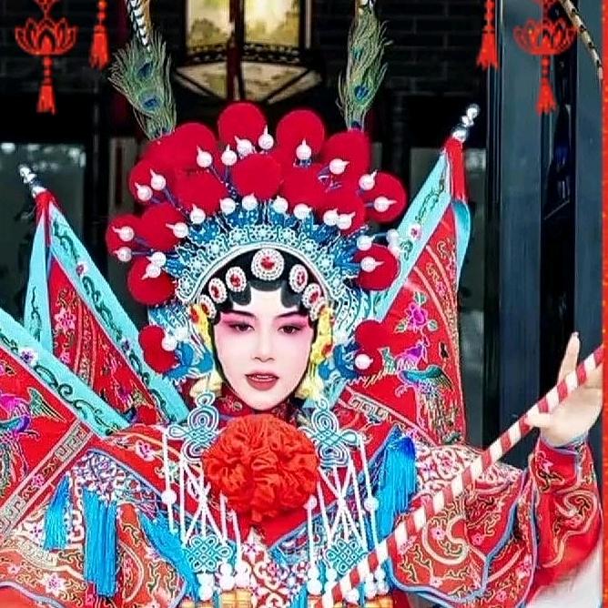 幸福快乐的一家人。