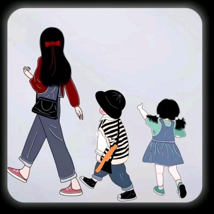 皮夹克和小棉袄