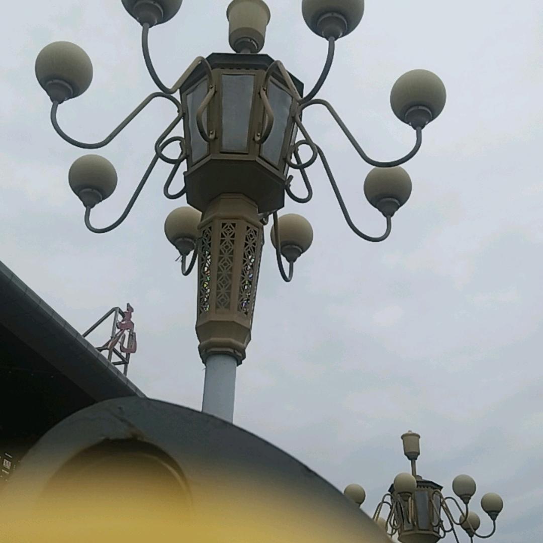 远望着蓝天