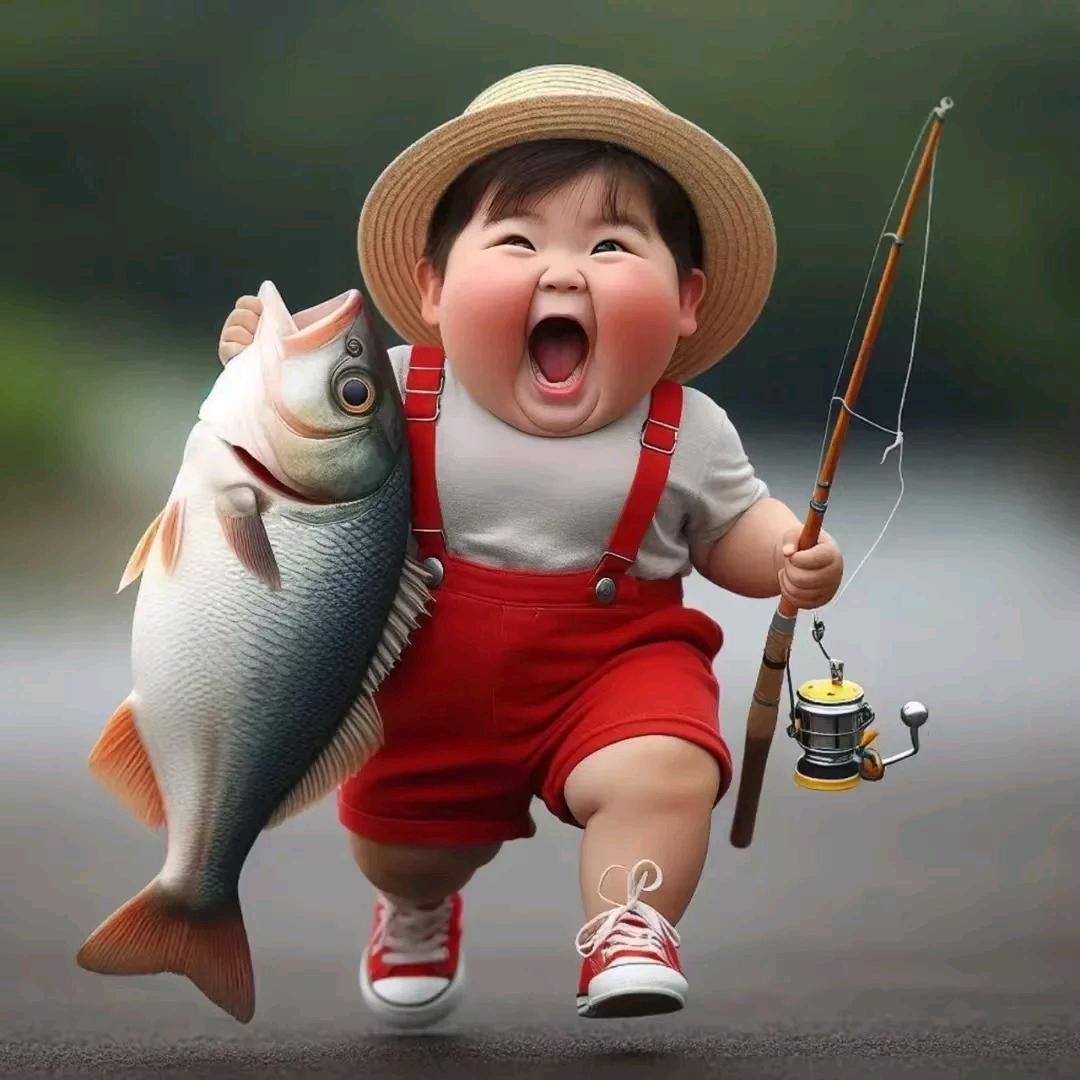 小胖爱钓鱼🎣