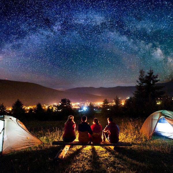 星空的夜晚永远美丽