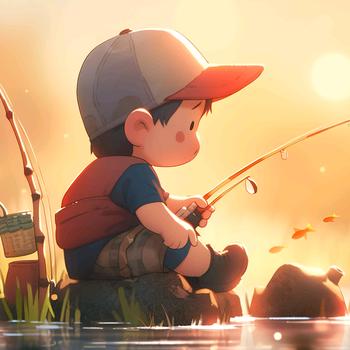 ✨哥哥爱钓鱼🎣✨