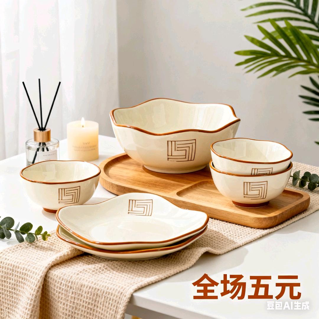 精品外贸5元陶瓷