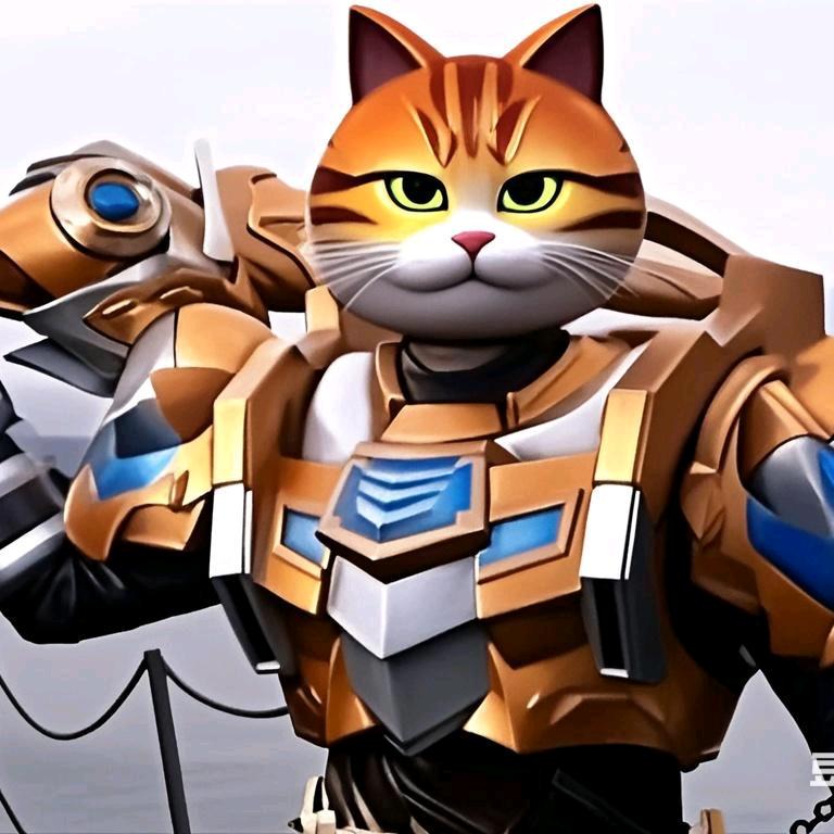 小猫骑老虎