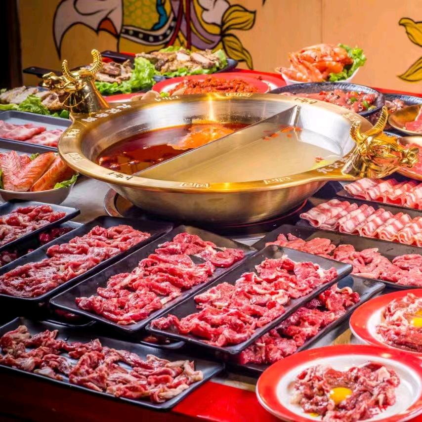 潮九记潮汕牛肉自助火锅