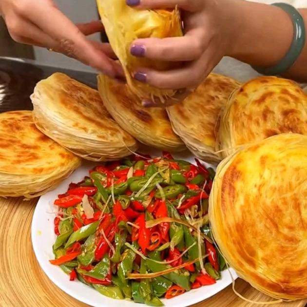 潼关千层饼