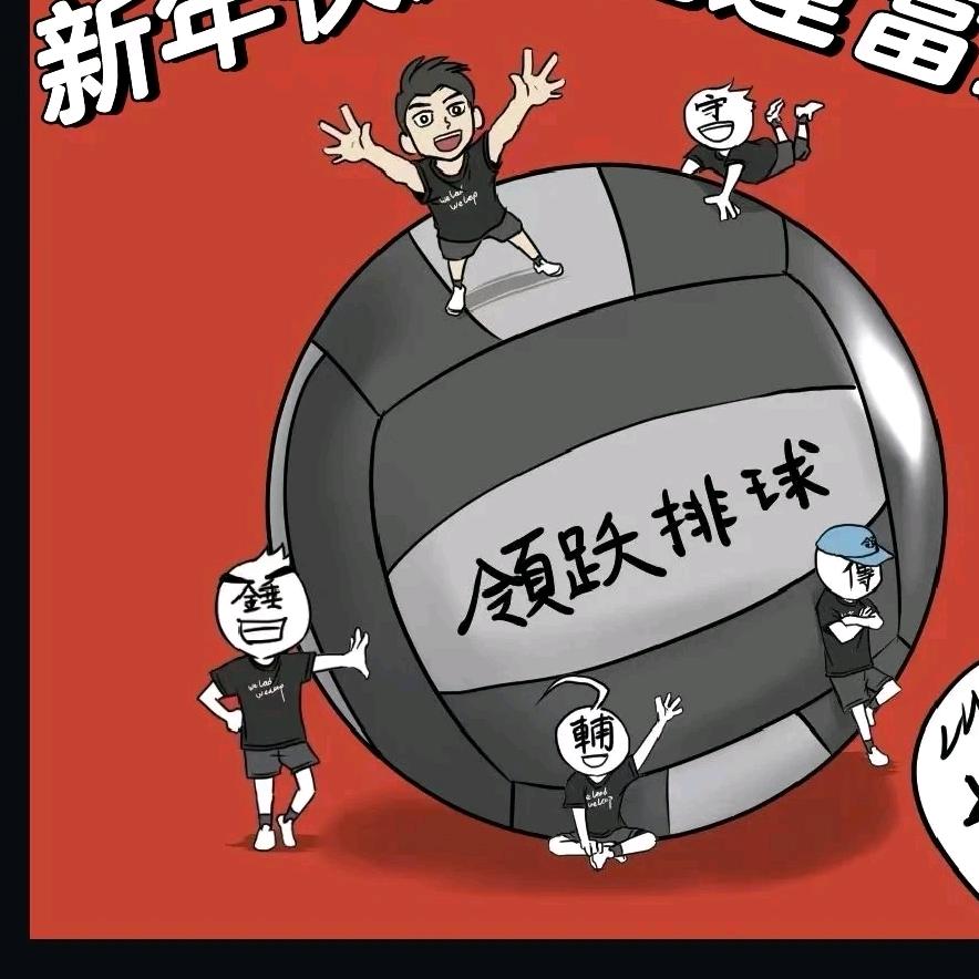 领跃排球