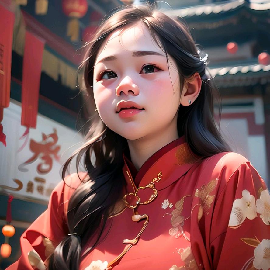 幸运的小福图