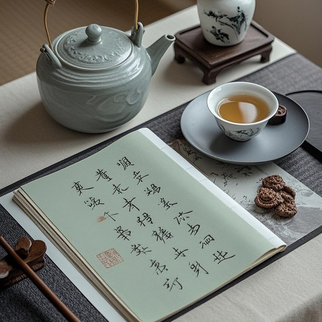 读书煮茶
