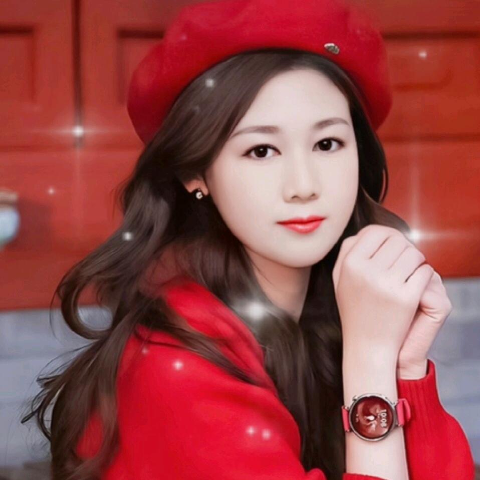 蓝天白云彩虹