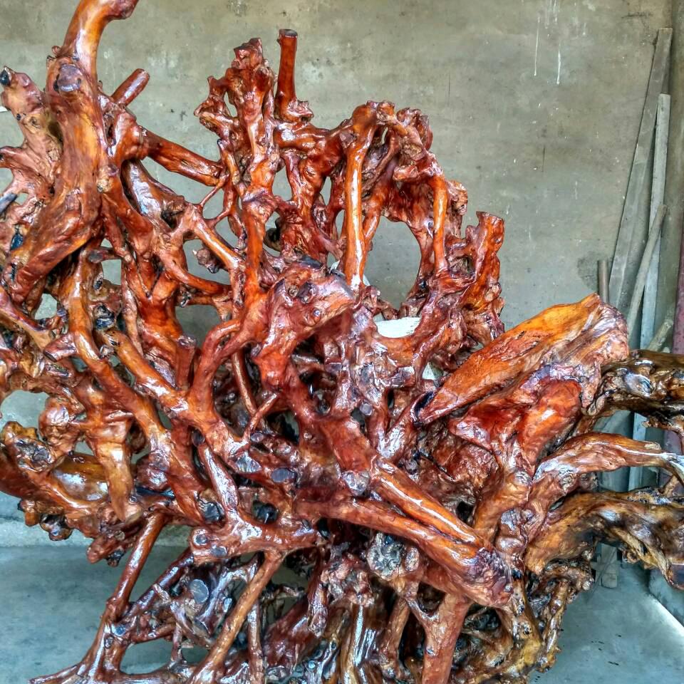 齐鲁龙哥根雕根艺