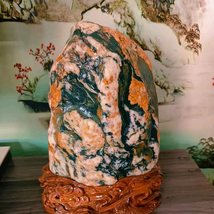 金沙彩石