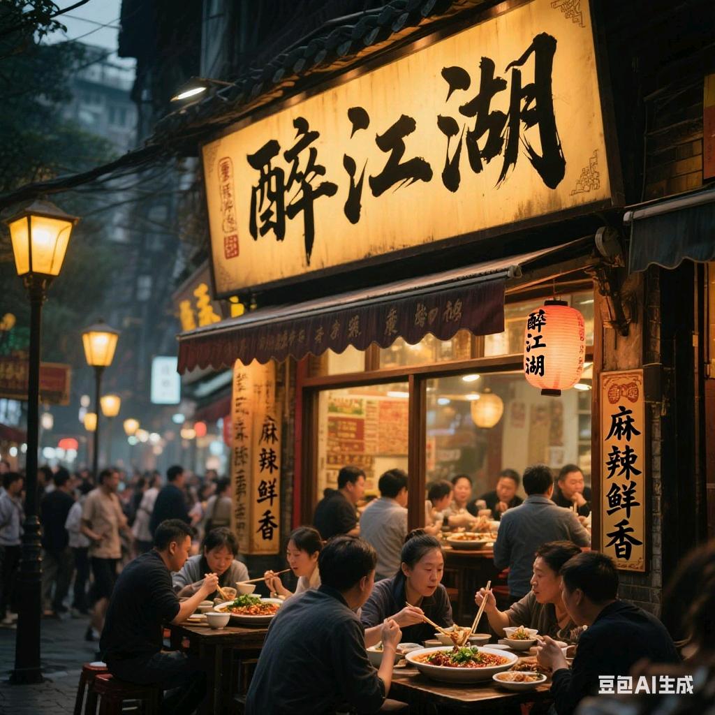 醉江湖麻辣美蛙肥肠鱼