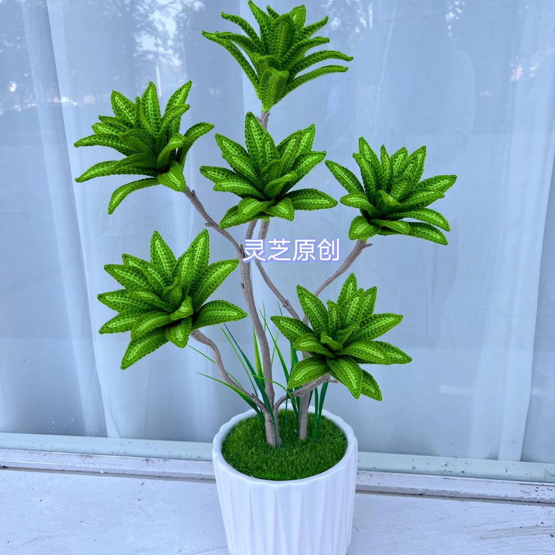 灵芝毛线花（巧织团）