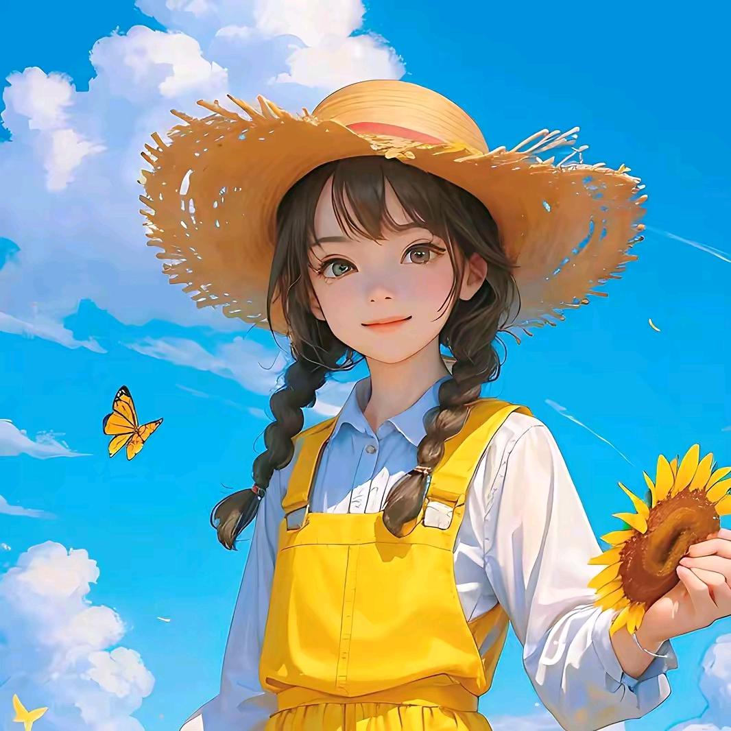 淡然一笑