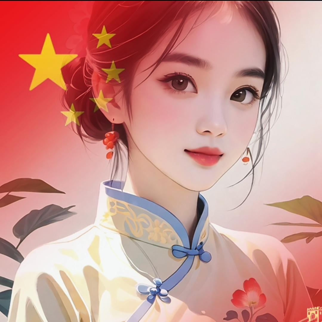 淡然一笑😊