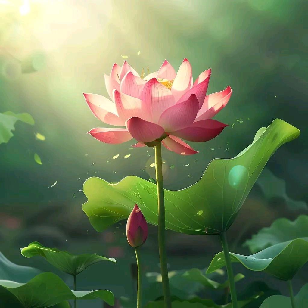 那朵莲花