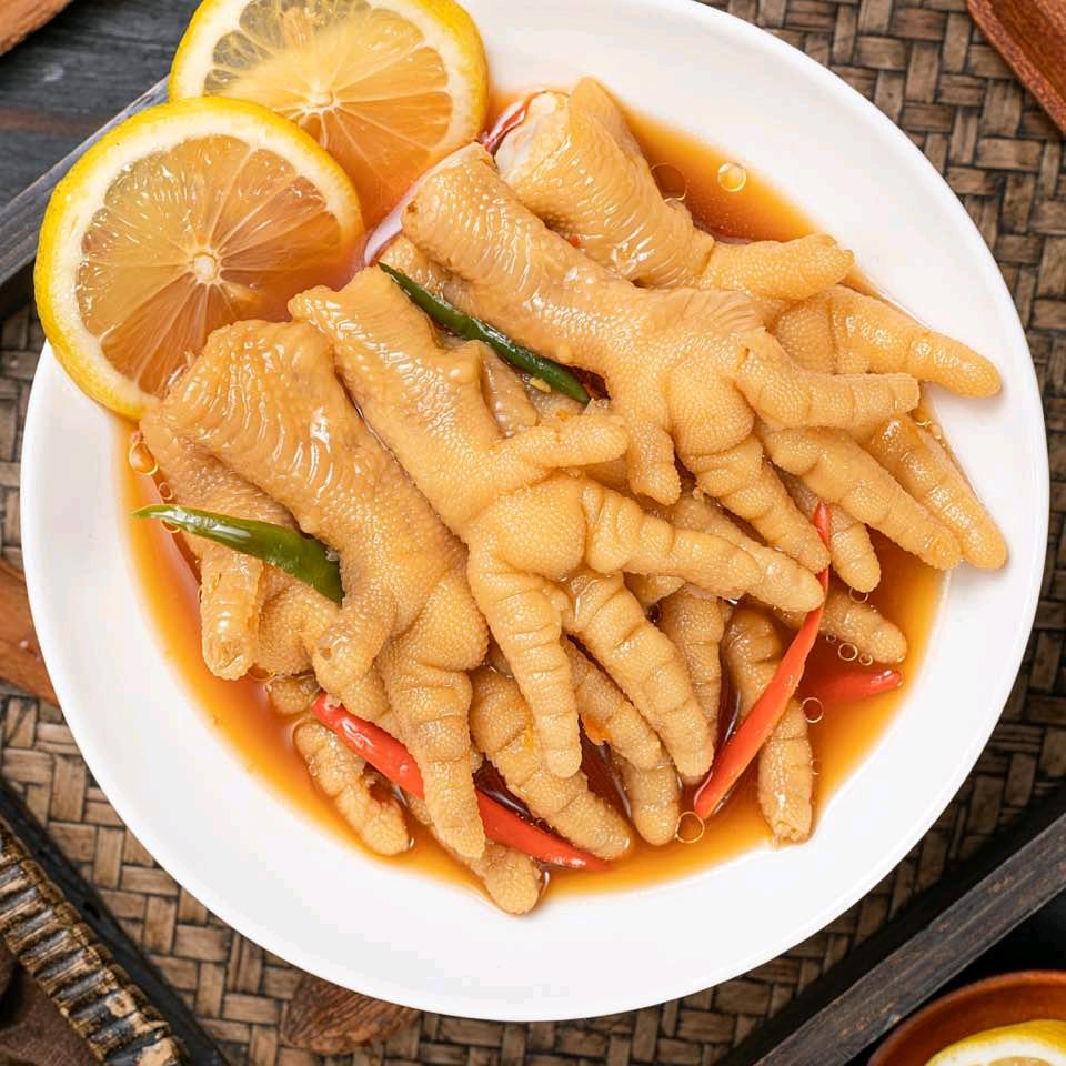 酸辣柠檬去骨鸡爪好吃