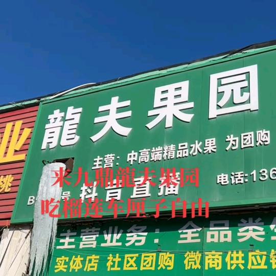 新疆九鼎龍夫果园水果小时达1号批发仓