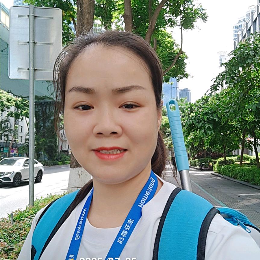 家政带徒弟好慷潘富珍