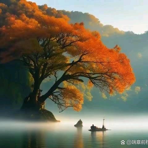 秋水孤舟