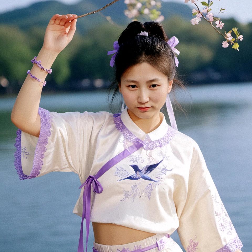 户外唱歌昕莲